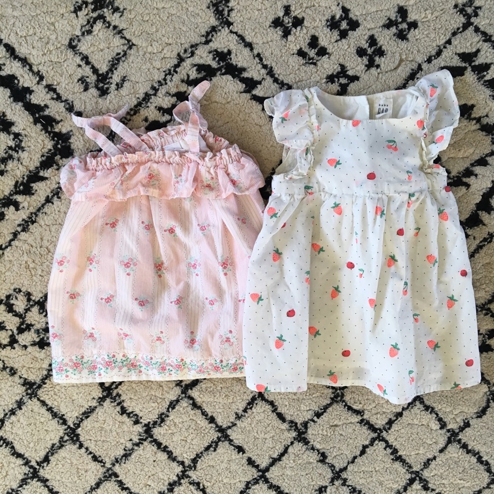 Baby Gap Spring Summer Easter dresses 3-6 months